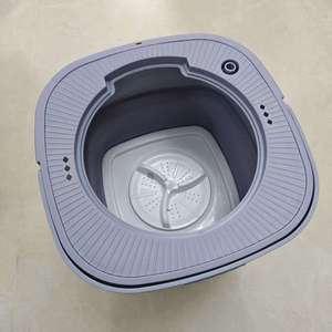 Nouvelle <span class=keywords><strong>machine</strong></span> à laver portable pliable de 8 L à haute capacité 2026, <span class=keywords><strong>machine</strong></span> à laver électrique pour chaussettes, sous-vêtements, serviettes - Product Image 3