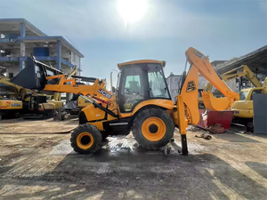 JCB <b>Backhoe</b> <b>Loader</b> 4x4 3cx Mini <b>Tractor</b> Front End <b>Loader</b> for Sale Retroexcavadora Wheel <b>Loader</b> Used 3CX 4cx 420f - Product Image 4