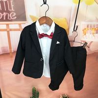 Ensemble 2 pièces pour garçon et fille, Blazer formel + pantalon, tenue de soirée et de mariage pour enfants