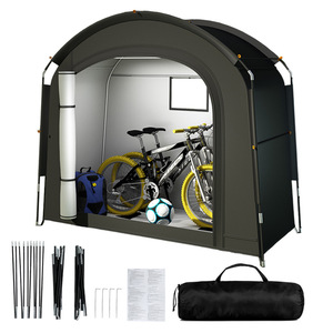 Foldable Portable Outdoor Bicycle <b>Tent</b> 200x80x165cm Single Layer Waterproof Storage Shelter For Camping And Outdoor Use - Product Image 1