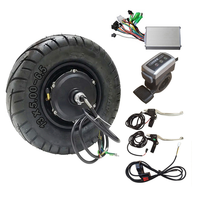 Excellent Quality Front Hub Motor 2000w 135mm 13 Hub Motor with 48v 20ah