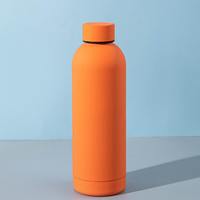 Gourde tendance Termousse Thermos personnalisée peinte Petit Thermos Bouteilles à café Bouteilles d'eau en acier inoxydable avec logo