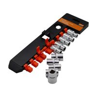 Offre Spéciale – Jeu de Clés à Douilles en Acier au Carbone 12 Pièces 1/2" et 1/4" pour Réparation Automobile