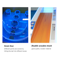 Machine d'arcade de bowling pour enfants à monnayeur, 2 joueurs, jeu de rédemption de tickets