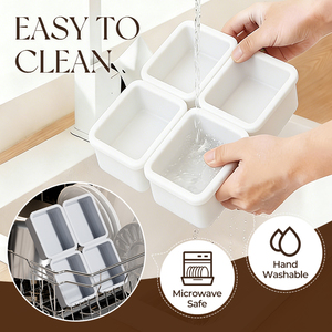MUYULINS Factory Square LFGB Platinum Non-Stick BPA Free 100% Food Grade Silicone Handmade <b>Soap</b> Mold - Product Image 1
