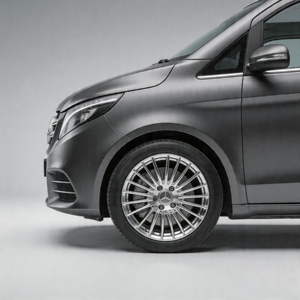 ล้อแม็กซ์โครเมียมชุบโครเมียมแบบฟอร์จขอบลึก สำหรับ Mercedes V260 Vito  แบบสั่งทำพิเศษ  ใช้ได้กับรถยนต์ทั่วไป  วัสดุอะลูมิเนียม  รับประกัน 1 ปี - Product Image 4