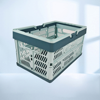 Panier de rangement pliable en maille empilable de petite taille pour bureau, idéal pour l'organisation – Vente chaude directe usine