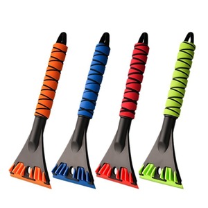 Raspador de Hielo Lanbowang con Mango Telescópico, Empuñadura de Espuma de Goma Antideslizante, Herramienta para Remover Nieve del Coche en Invierno - Product Image 3