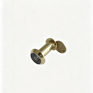 Mirilla de Seguridad para Puerta con Lente de Vidrio Gran Angular de 200 Grados, Cubierta de Privacidad, de Latón, Tipo Ojo de Pez - Product Image 3