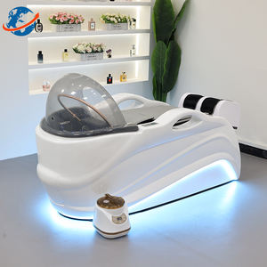 Champú de circulación de agua para cabeza de Spa eléctrico, cama de masaje para lavado de cabello, para peluquería, novedad - Product Image 5