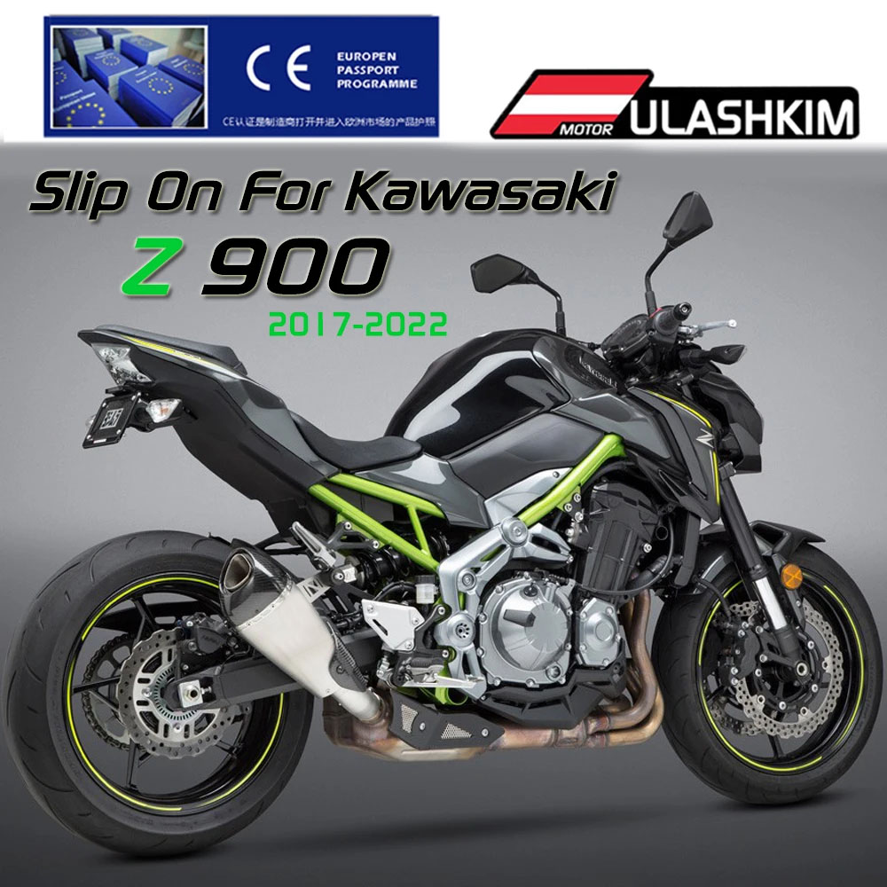 のぞめる Z900 Slip-on for Kawasaki Z 900 Motorcycle Exhaust Upgrade