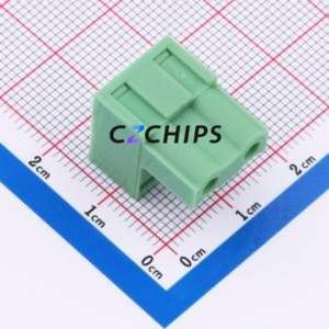 KF2EDGK-7.5-2P Plug-in Terminal Block P=7.5mm Connector ( Connector Type: Plug )( Construction: 1x2P )( Pitch: 7.5mm ) - Product Image 2