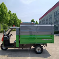 Camion de collecte des ordures à trois roues très vendu