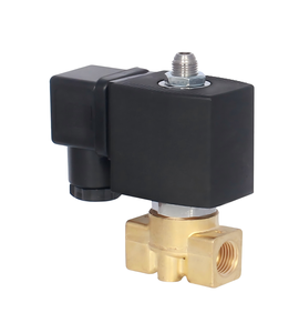 Vanne solénoïde 3 voies en laiton et acier inoxydable pour eau, air, 12V, 24V, AC220V, machine à café - Product Image 4