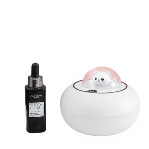 Nouvel humidificateur ultrasonique mignon en forme de chat, modèle compact USB pour bureau, <span class=keywords><strong>maison</strong></span>, voiture, aromathérapie, nébuliseur, <span class=keywords><strong>appareil</strong></span> hydratant - Product Image 5