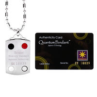 Collier pendentif Ebuty 4 en 1, technologie japonaise, science quantique, énergie scalaire, cadeau