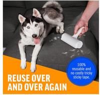 Rouleau anti-poils autonettoyant pour chiens et chats, rouleau anti-poils pour animaux de compagnie, pour petits animaux
