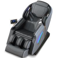 Fauteuil de massage de luxe à gravité zéro 3D pour tout le corps, fauteuil inclinable Shiatsu avec chauffage, fauteuil de massage 4D