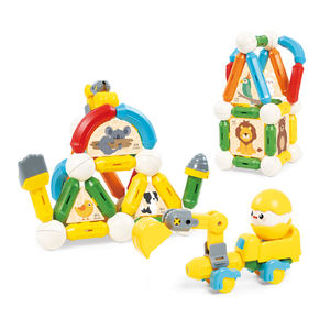 Puzzle pour enfants tige d'éducation précoce polyvalente <span class=keywords><strong>jouet</strong></span> de puzzle d'assemblage de bloc <span class=keywords><strong>magnétique</strong></span> fort - Product Image 1