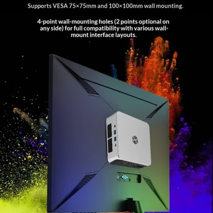 Oferta Especial: Nuevo Mini PC de Escritorio Mech Revolutions IMini Pro830 (R7-8745H 32GB 1TB SSD) con Soporte de Montaje en Pared, Color Gris Plateado - Product Image 6