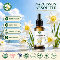 Aromathérapie Grounding Sanctuary : Absolue de Narcisse (Narcissus Poeticus) 100% Pure pour l'Équilibre Émotionnel