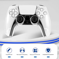 Coque de protection transparente pour manette PS5, étui de protection en cristal transparent pour PC