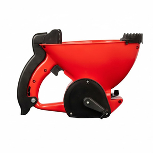 18x6.5x7" Plastic Handheld Rotary <b>Spreader</b> 4 Lbs Red Capacity Ergonomic Armrest for Small lawns, Gardens ODGGAR023 - Product Image 6