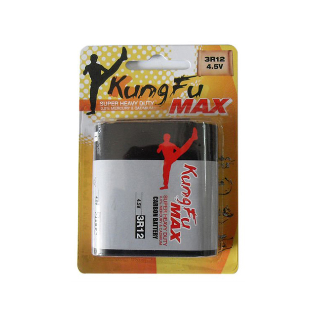 Super Heavy Duty 3R12 4.5V Green Carbon Zinc Dry Cell Battery for Home Appliances Toys Remote Controls Consumer Electronics