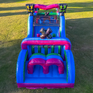 GMY <span class=keywords><strong>Inflables</strong></span> Juego Tema Carrera <span class=keywords><strong>de</strong></span> obstáculos inflable Castels <span class=keywords><strong>de</strong></span> salto al aire libre y obstáculo para niños - Product Image 3