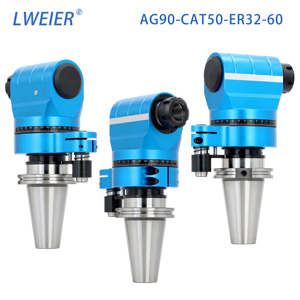 LWEIER Cabezal Angular AG90CAT50-ER32-60 de Venta Caliente para Centro de Mecanizado, Cabezal de Fresado Lateral, Fresado de Superficies, Taladrado y Roscado CAT/BT/ISO - Product Image 2