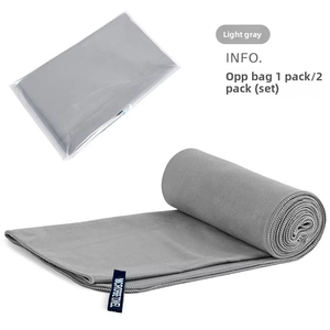 <span class=keywords><strong>Serviette</strong></span> de sport double face absorbante à séchage rapide portable pour le football de fitness de yoga avec aimant - Product Image 6