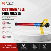 Lance d'incendie industrielle à poignée pistolet avec extension et jet réglable, équipement de protection incendie, usine OEM ODM.