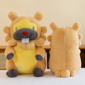 Peluches de dessins animés de haute qualité, grande poupée castor à dents, coussin de sommeil, cadeaux de Noël pour enfants, poupées de dessins animés - Product Image 4