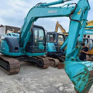 รถขุดตีนตะขาบไฮดรอลิกมือสอง Kobelco SK70SR ขนาด 7 ตัน รุ่นปี 2023 เครื่องยนต์ 50 กิโลวัตต์ - Product Image 2