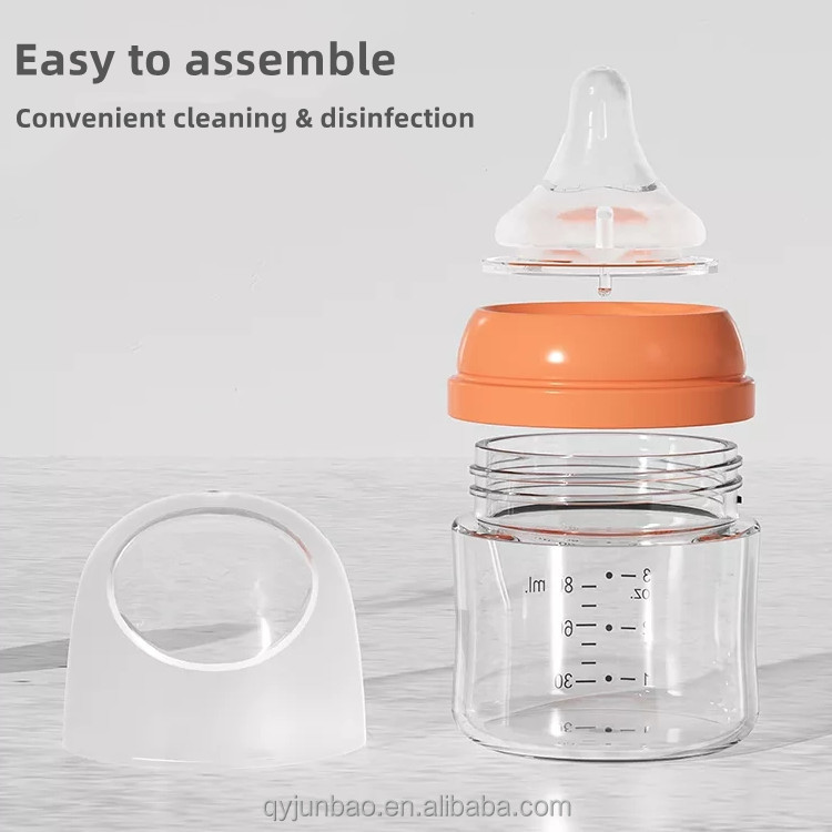 baby glass bottle anti colic