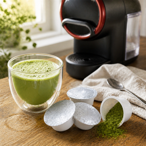 Nouvel Arrivage Capsules de Matcha Latte Thé Vert Grande Tasse pour Machine à Café Prix de Gros Approvisionnement en Vrac Stock Disponible Maintenant - Product Image 2