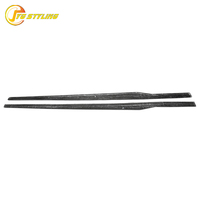 Kit carrosserie R44 Style en fibre de carbone sèche, comprenant jupes latérales, lèvre inférieure de porte, séparateur et spoiler, pour BMW G87 M2 Coupé