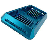 Mecanizado CNC de 5 Ejes Personalizado: Caja de Aluminio Extruido, Disipador de Calor de Precisión y Caja Metálica Dividida para Equipos