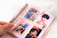 25 feuilles de couverture de carnet en PVC souple transparent, album photo