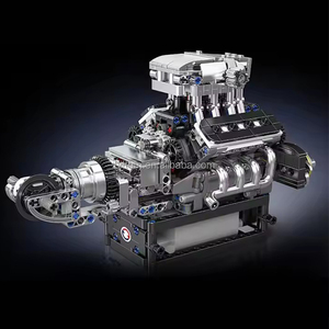 Stampo re 10206 MCL Sport Racing Car V8 modello di <span class=keywords><strong>motore</strong></span> blocchi di costruzione motorizzazione elettricamente mattoni di assemblaggio - Product Image 3