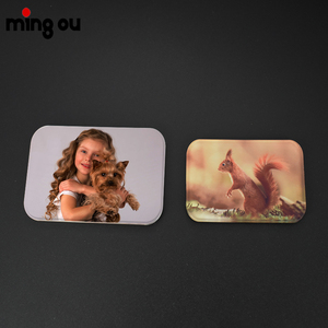 Fábrica al por mayor sublimación <span class=keywords><strong>imanes</strong></span> de nevera de acrílico en blanco tamaño personalizado creativo DIY decoración acrílico foto imán de nevera - Product Image 4