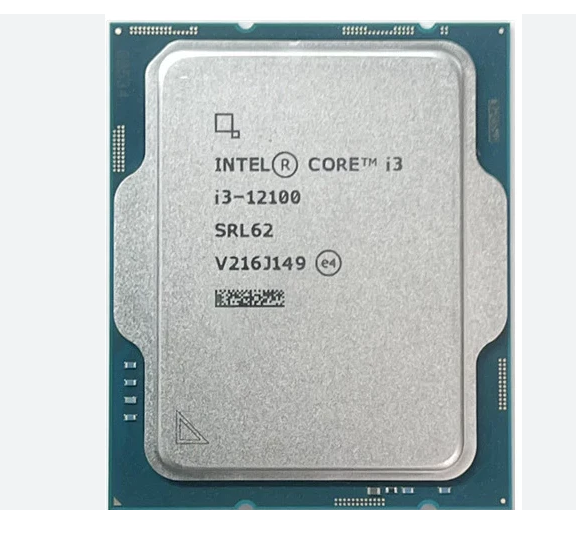 100% New Processor in Tray  I3 10100 12100 14100 13100  10th 11th 12th 12th 14th  CPU for Desktop Computer