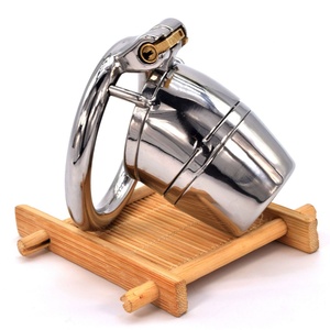 Hot Sale square Shaped Short Male Chastity Cage Sex Toy <b>Erotic</b> Cock Cage Body Control Abstinence Penis Lock for Men - Product Image 1