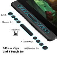 Tablette graphique numérique Huion Kamvas Pro 16 avec écran tactile et stylet professionnel
