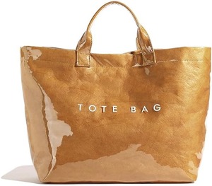 PVC <b>Tote</b> Bag for Women Large <b>Plastic</b> <b>Tote</b> Bag for Work Letter Print Hobo Bag Kraft Paper Work Handbags Purses - Product Image 2