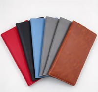 Étui de protection en cuir personnalisé pour documents d'assurance automobile essentiels, couleur beige, sacs cadeaux pour petites entreprises de luxe