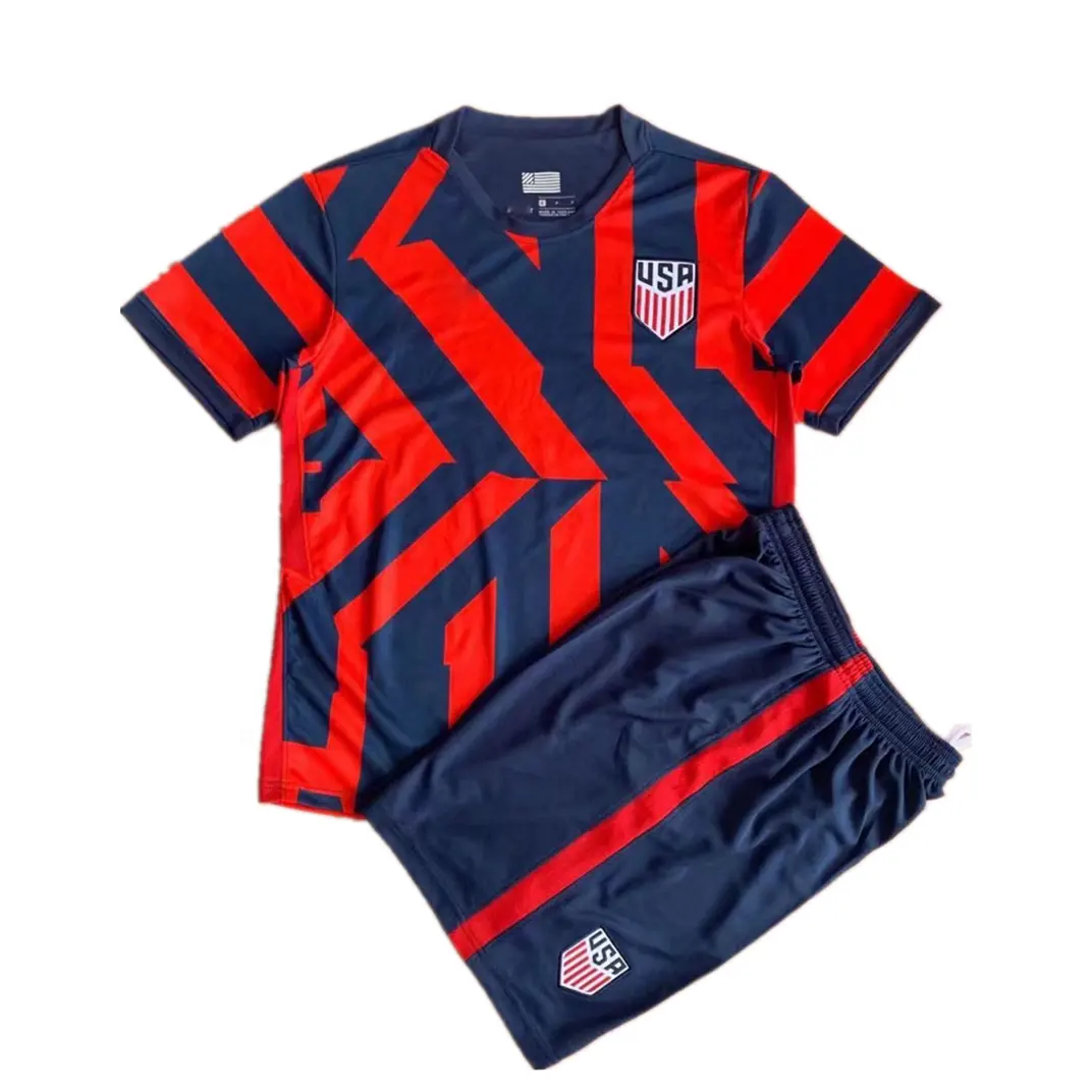 2022 2023 sublimated print usa soccer uniform football jersey customized