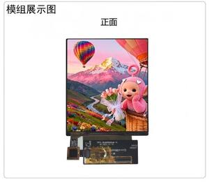 Module d'affichage AMOLED 4,0 pouces avec luminosité TP 800 nit, résolution 1080RGBx1240 et interface MIPI, pilote IC CH13726 ALL VIEW - Product Image 2