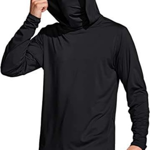 Camisetas con Capucha de Protección Solar UPF 50+ para Hombre, Manga Larga, Ligeras, Protección UV para Senderismo y Pesca al Aire Libre - Product Image 4