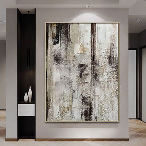 Living Room Home Decor New Design 100% Hand Painted <b>Canvas</b> Wall Art Thick Handmade Large Abstract Oil Painting <b>Frame</b> Original 08 - Product Image 2